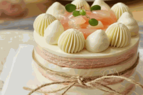 茉莉甜心蛋糕甜品